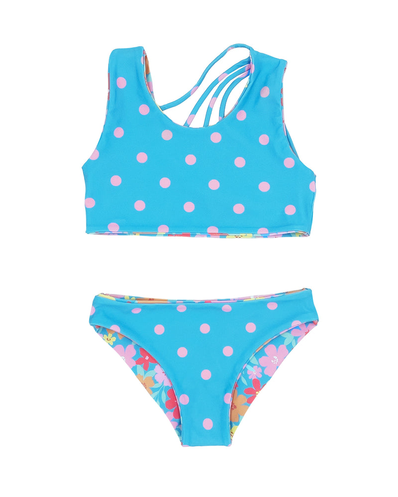 Springtime Floral Reversible Bikini