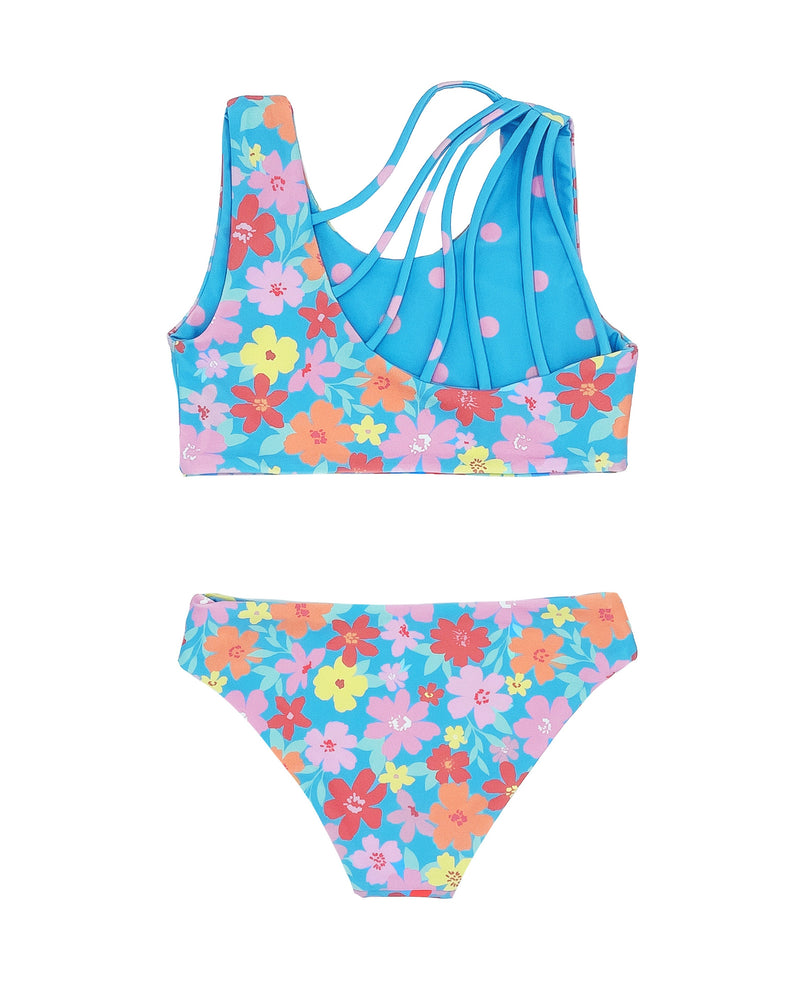 Springtime Floral Reversible Bikini